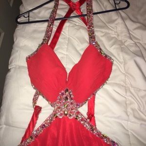 Red formal/prom dress